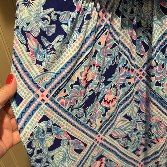 LILLY PULITZER Nichola Maxi Dress in Zanzibar Blu SIZE XL NEW WITH TAGS - Picture 5 of 9